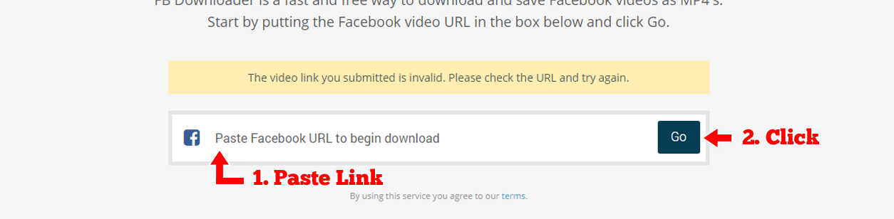 How to Download Facebook Videos - Step 2